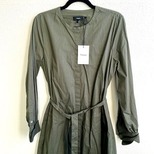 Brand new Theory shirt dress. NWT —